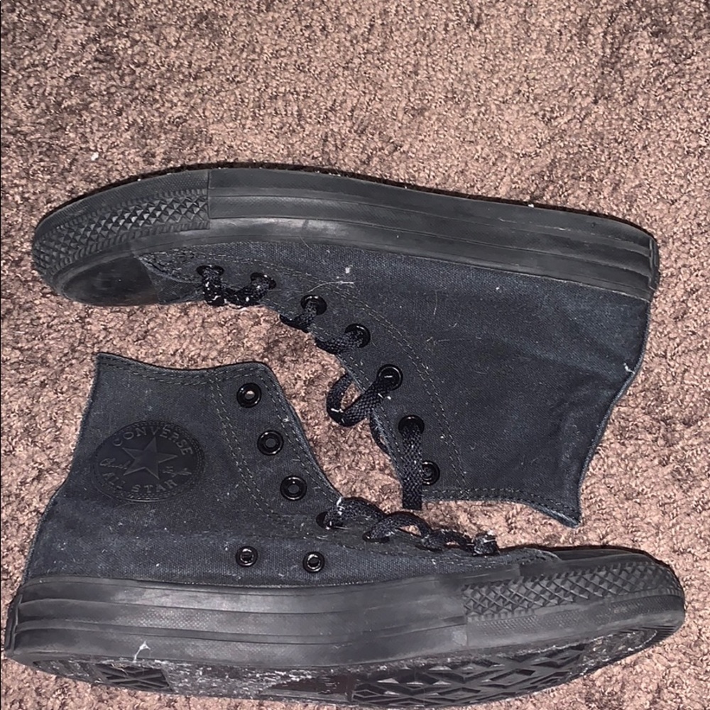 All black Converse